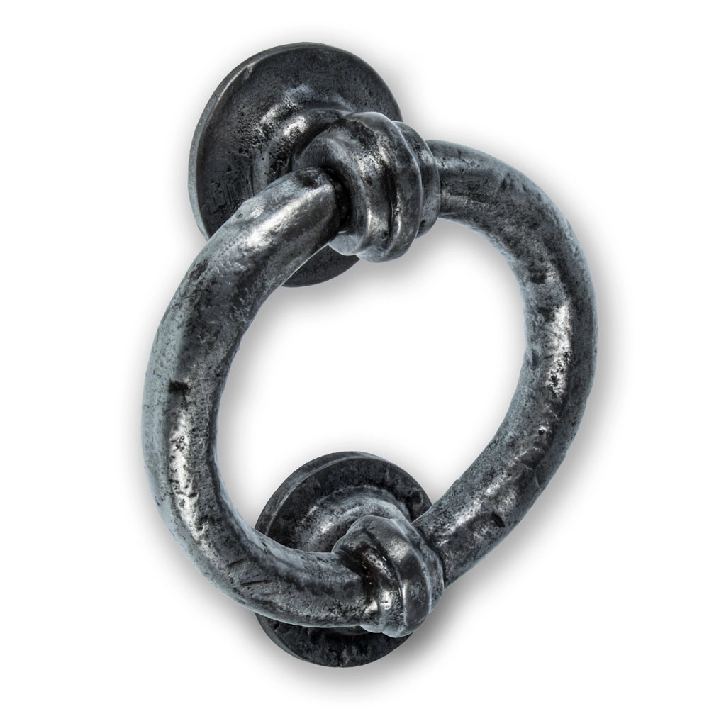 Image of LocksOnline Pewter Ring Door Knocker