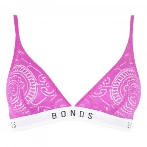 Image of Bonds Lace Triangle Bralet - JXL