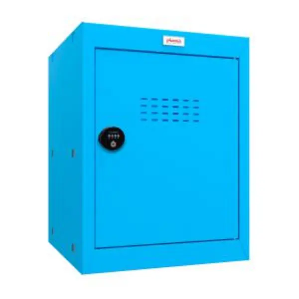 Image of Phoenix CL Series Size 2 Cube Locker in Blue with Combination Lock CL0544BBC