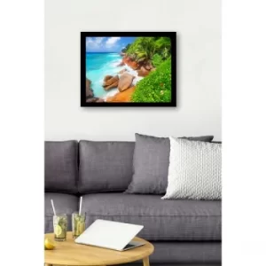 Image of SC1091 Multicolor Decorative Framed MDF Painting