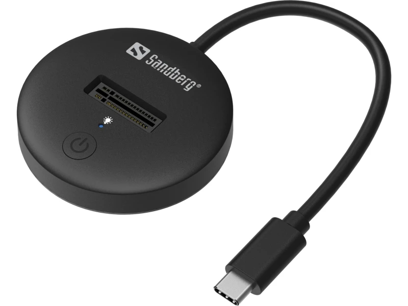 Image of Sandberg USB 3.2 Dock for M.2+NVMe SSD