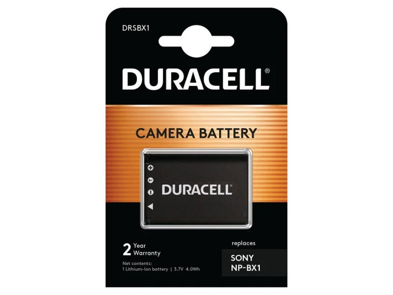 Image of Duracell Sony NP-BX1 Battery