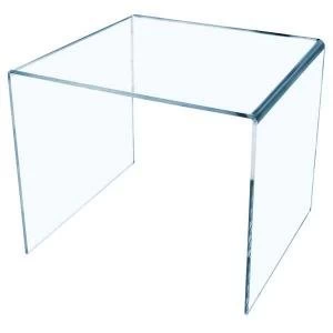 Image of High Quality Acrylic Large Riser Clear Pack of 3 ARISEL