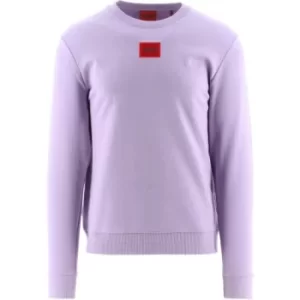 Image of HUGO Light Pastel Purple Diragol 212 Sweatshirt