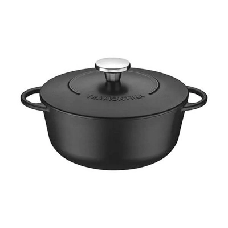 Image of Tramontina Enamel Cast Iron Casserole Dish 24cm