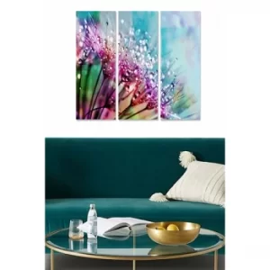 Image of MDF3061436 Multicolor Decorative MDF Painting (3 Pieces)