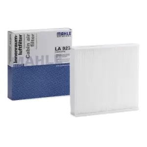 Image of MAHLE Original Pollen filter RENAULT,NISSAN,DACIA LA 923 272770567R,272773016R,272773151R 272773277R,272773974R,272776732R,272777764R,272777968R