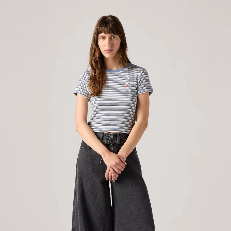 Image of Levis Levis Essential Sporty Tee White + R - Multi Multi 8