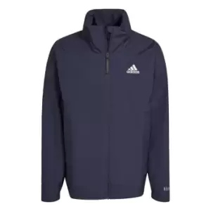 Image of adidas Traveer RAIN. RDY Jacket (Gender Neutral) Mens - Blue