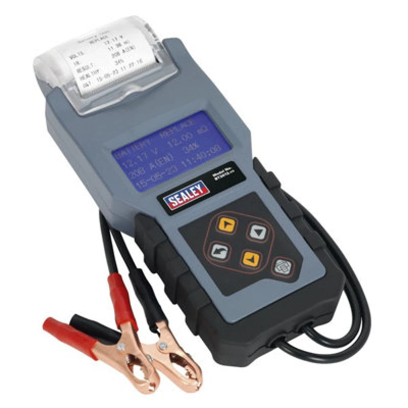 Image of Sealey Bt2012 Digital Battery & Alternator/starter Tester With Printer 12V