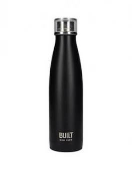 Image of Built Hydration Double Walled Stainless Steel 17Oz Water Bottle ; Black