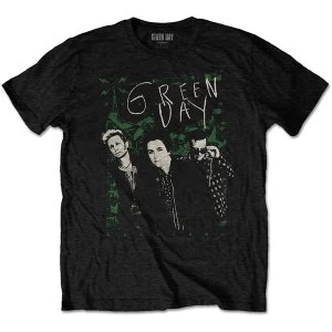 Image of Green Day - Green Lean Mens Medium T-Shirt - Black
