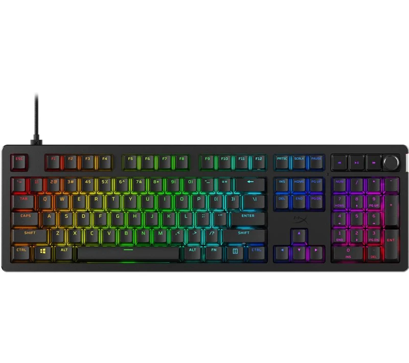 Image of HYPERX Alloy Rise RGB Mechanical Gaming Keyboard - Black 197192333921