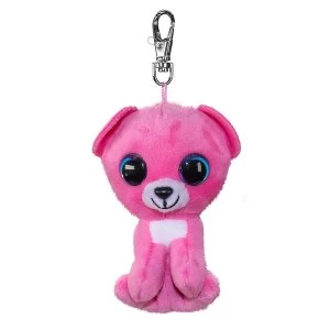 Image of Lumo Stars Mini Keyring - Bear Raspberry Plush Toy