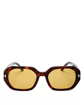 Image of Tom Ford Womens Veronique Square Sunglasses, 55mm