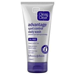 Image of Clean and Clear Advantage Fast Action Daily Wash 150ml