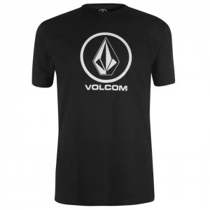 Image of Volcom Volcom Mens Printed T-Shirt - Crispstone Blk