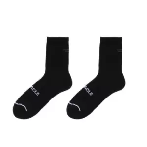 Image of Pinnacle Merino 2 Pack Socks - Black