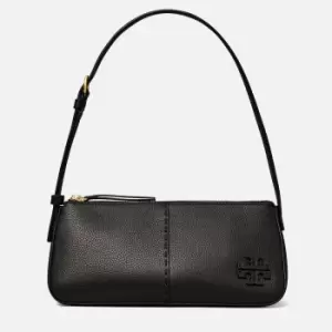 Image of Tory Burch Womens Mcgraw Wedge Bag - Black