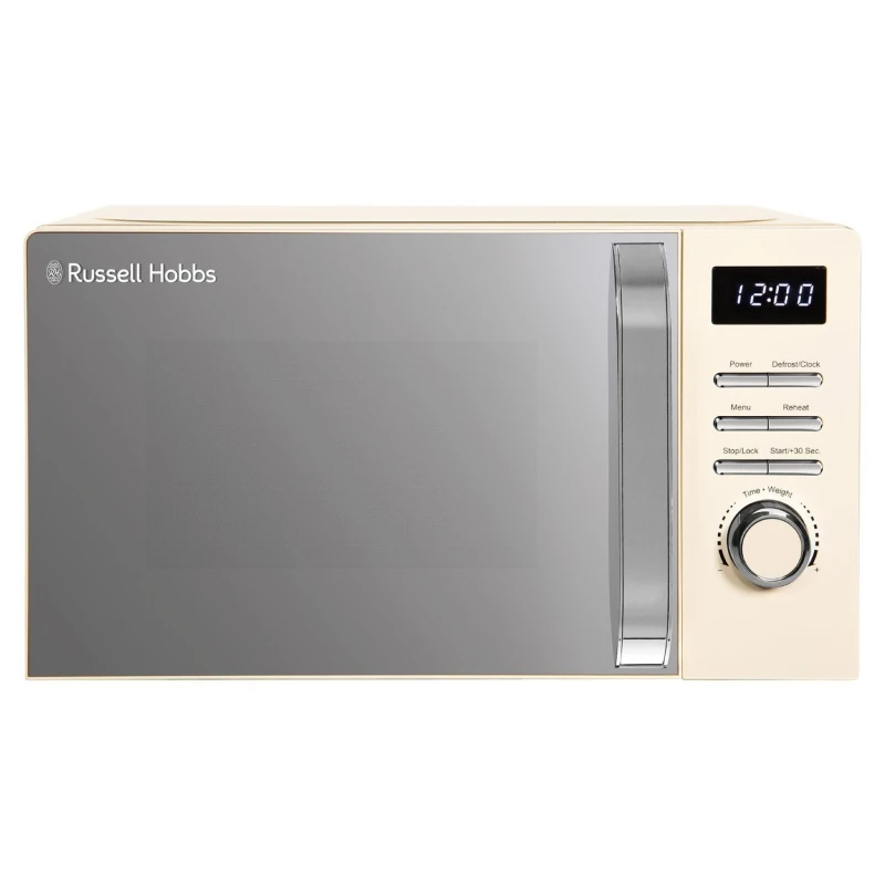 Image of Russell Hobbs 20L Freestanding Digital Microwave Oven - Cream RHMD818C Cream