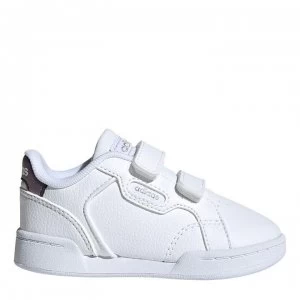 Image of adidas Roguera Infant Girls Trainers - Wht/Iridescent