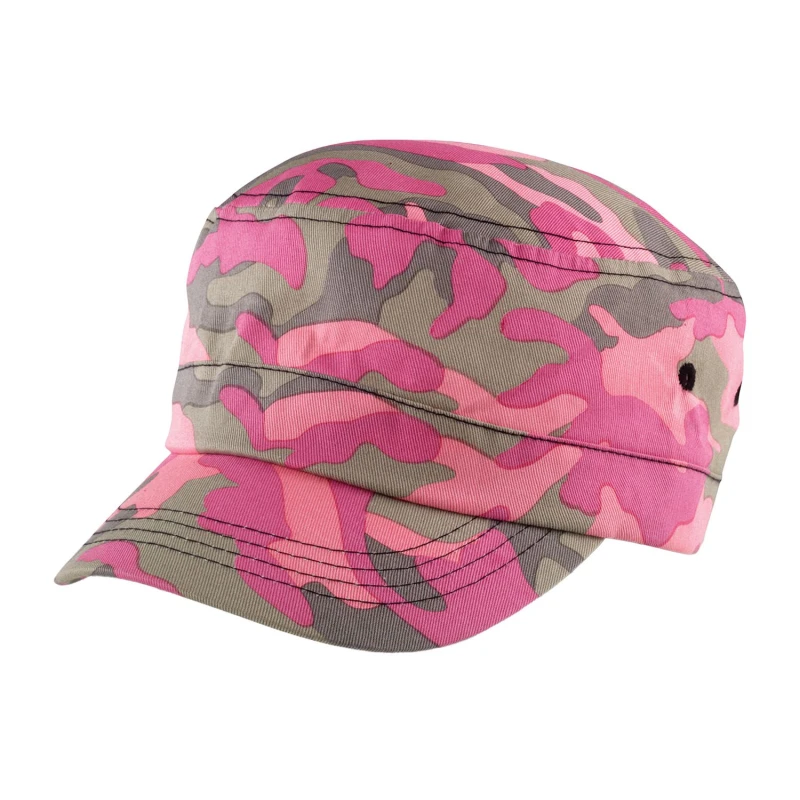 Image of Result Result Urban Camo Cap in Pink Pink One Size Unisex 5063527361943