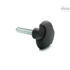 Image of ELESA Solid knob-VTT.25-p-M5x10