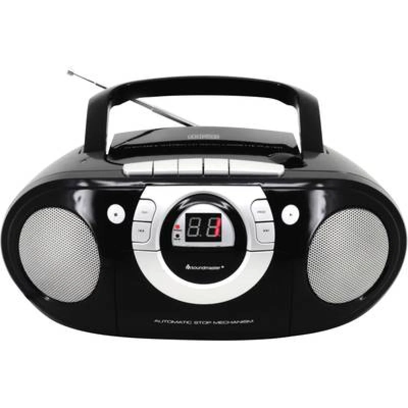 Image of Soundmaster soundmaster SCD5100SW Radio CD player FM AUX, CD, Tape Black SCD5100SW