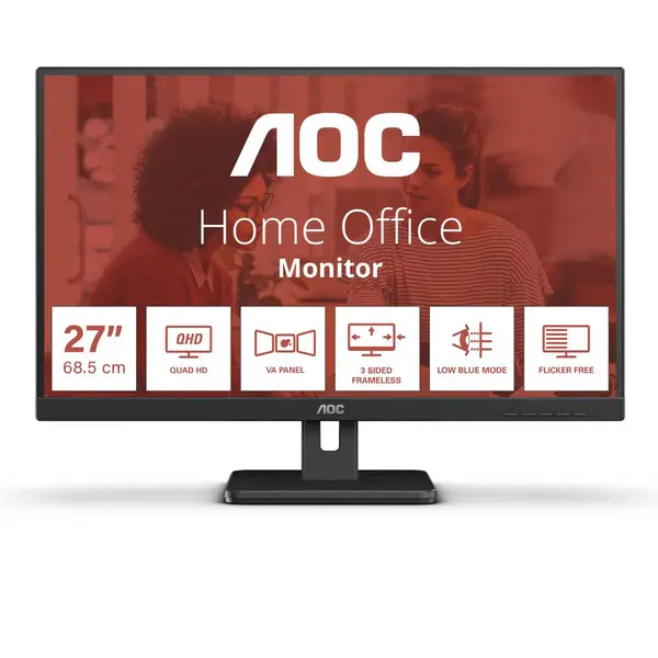 Image of AOC 27" Q27E3UAM Quad HD LED Monitor