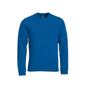 Image of Clique Unisex Adult Classic Plain Round Neck Sweatshirt (XS) (Royal Blue)