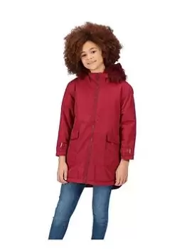 Image of Regatta Adelyn Parka - Dark Pink Size 9-10 Years, Women
