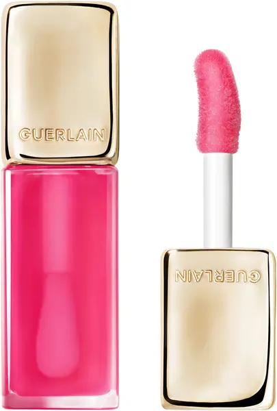 Image of GUERLAIN KISSKISS Bee Glow Oil 9.5ml 458 - Rose Pop Glow
