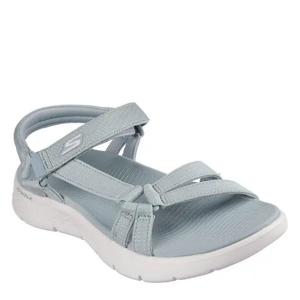 Image of Skechers GWFlex Sndl Ld42 Flat Sandals 4 (37) Green 22095215240