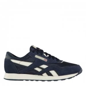 Image of Reebok Lifestyle Classic Nylon Trainers - Navy