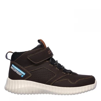 Image of Skechers Elite Flex Shoes Junior Boys - Chocolate