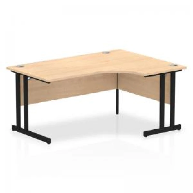 Image of Dynamic Impulse W1600 x D8001200 x H730mm Right Hand Crescent Desk EXR43266DY