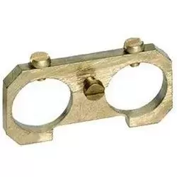 Image of Wiska EC 308 Brass Earthing Plate (2 pack)