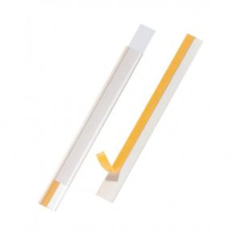 Image of Durable Durable SCANFIX Self-Adhesive EPOS Ticket Strip Holder 5 Pack 200 x 20mm 804419