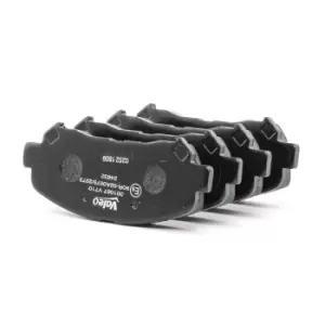 Image of VALEO Brake pad set 301067 Brake pads,Brake pad set, disc brake NISSAN,SUZUKI,Qashqai / Qashqai +2 I (J10, NJ10),X-TRAIL (T31),KIZASHI (FR)