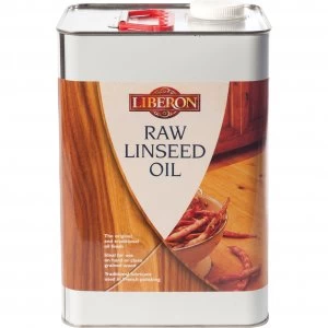 Image of Liberon Raw Linseed Oil 5l
