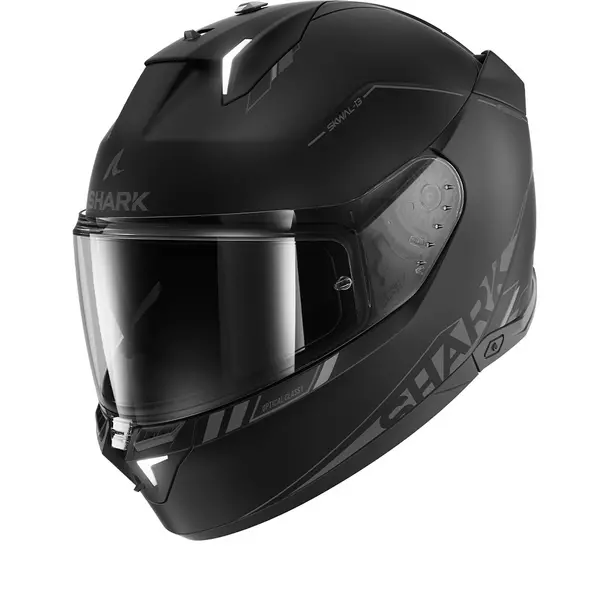 Image of Shark SKWAL i3 Blank SP Mat Black Anthracite Black KAK Full Face Helmet L
