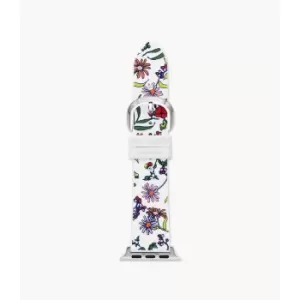 Image of Kate Spade New York Womens Floral Silicone Band For Apple Watch, 38/40/41Mm - Print