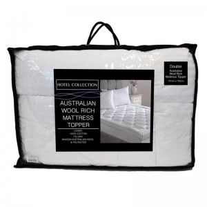 Image of Hotel Collection Australian Wool Rich Mattress Topper