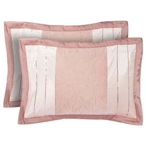 Image of Catherine Lansfield Gatsby Pillow Shams
