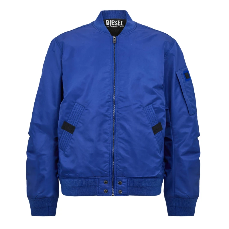 Image of Diesel Mens Junior Ross Bomber Jacket Blue male S