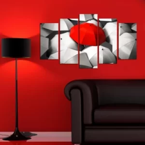 Image of 5PMDF-42 Multicolor Decorative MDF Painting (5 Pieces)