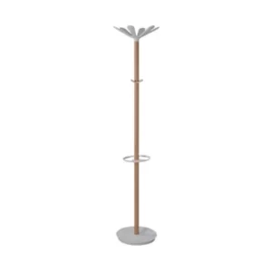Image of Coat Stand Beech/White ALB90566