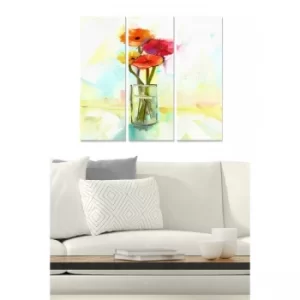 Image of MDF73649333 Multicolor Decorative MDF Painting (3 Pieces)