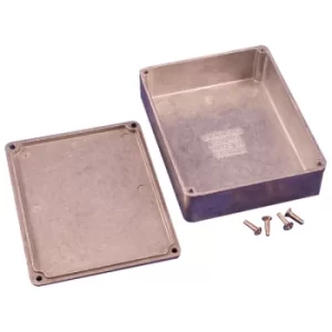 Image of Hammond 1590BB Diecast Enclosure Natural (118.5 x 93.5 x 34mm)