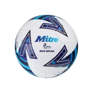 Image of Mitre Delta Replica SPFL Football - White